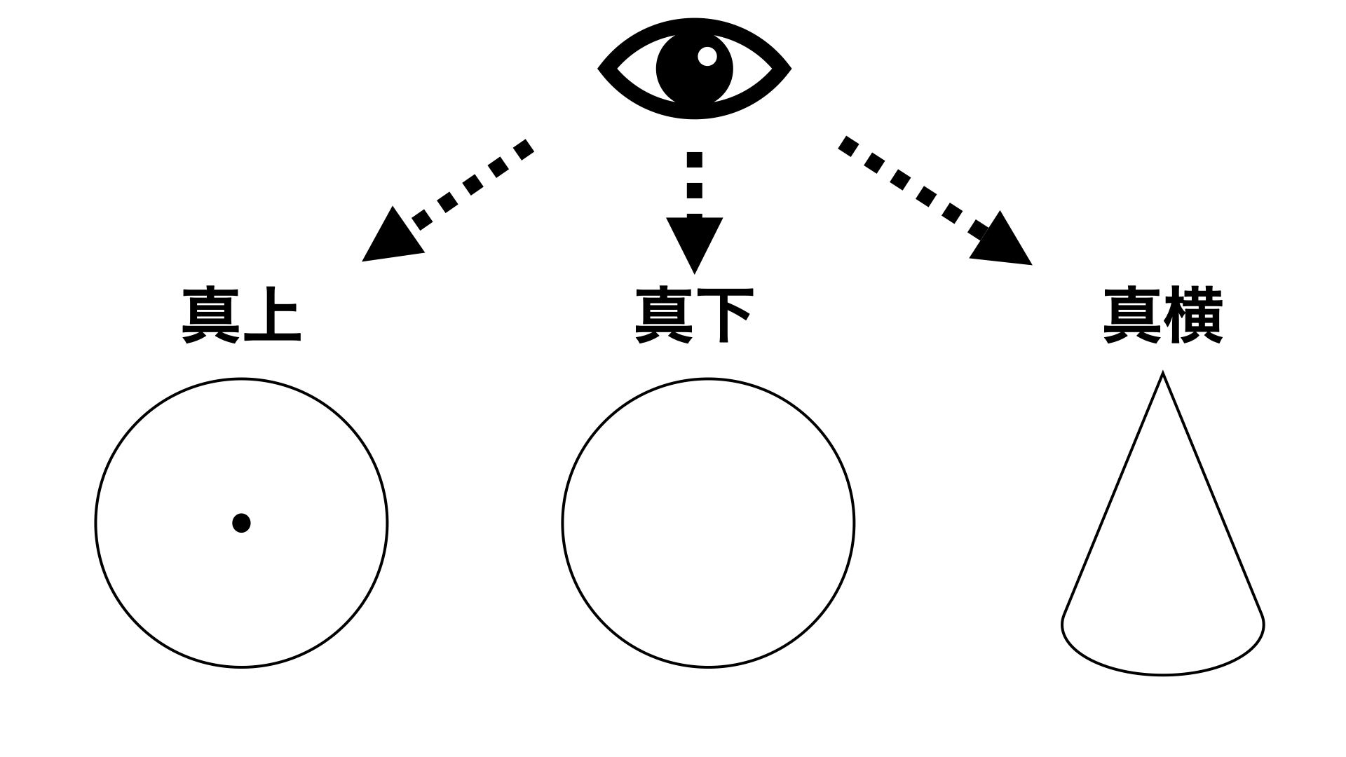 多角的に見る　視野