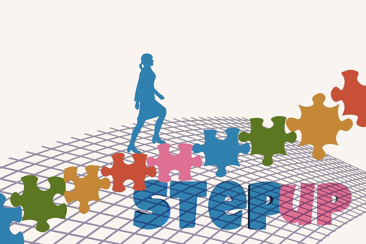 成長　ステップアップ